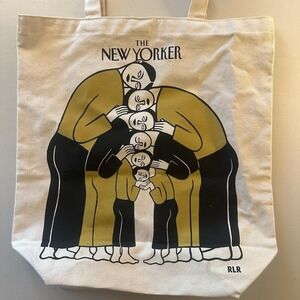 The New Yorker Magazine Canvas Tote Bag Matryoshka RLR Limited Edition 2021